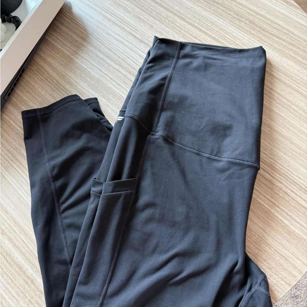 Maternity Black Athletic Leggings